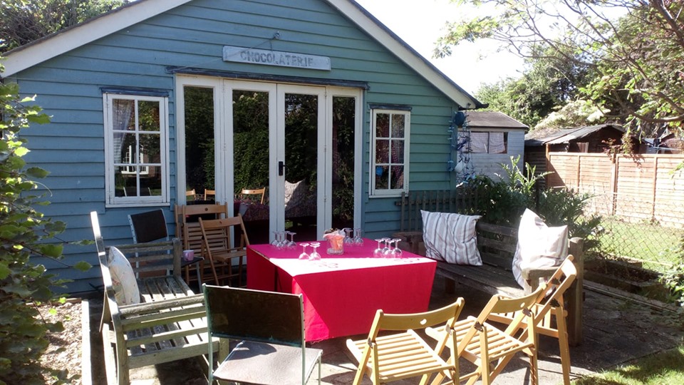 Summerhouse in the sunshine