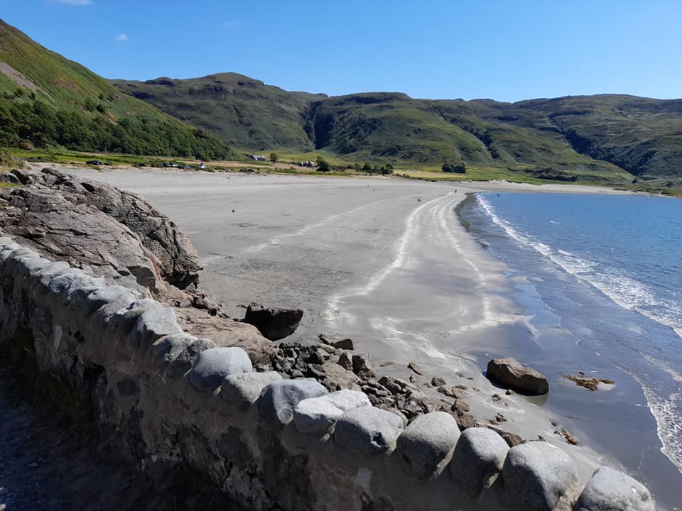 Laggan Sands beach on the Isle of Mull